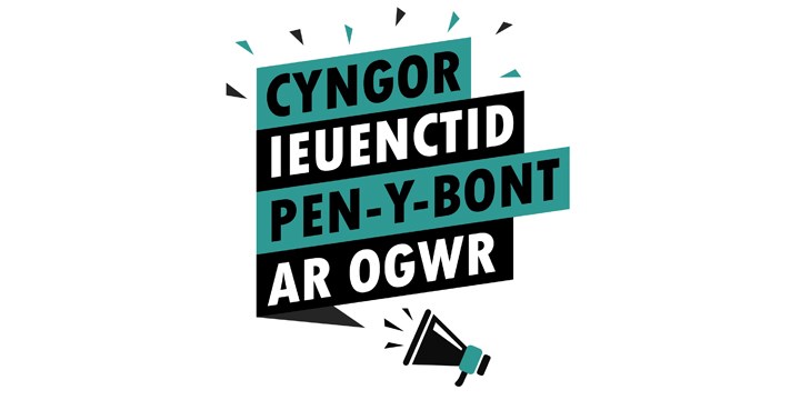 Logo Cyngor Ieuenctid Pen-y-bont ar Ogwr