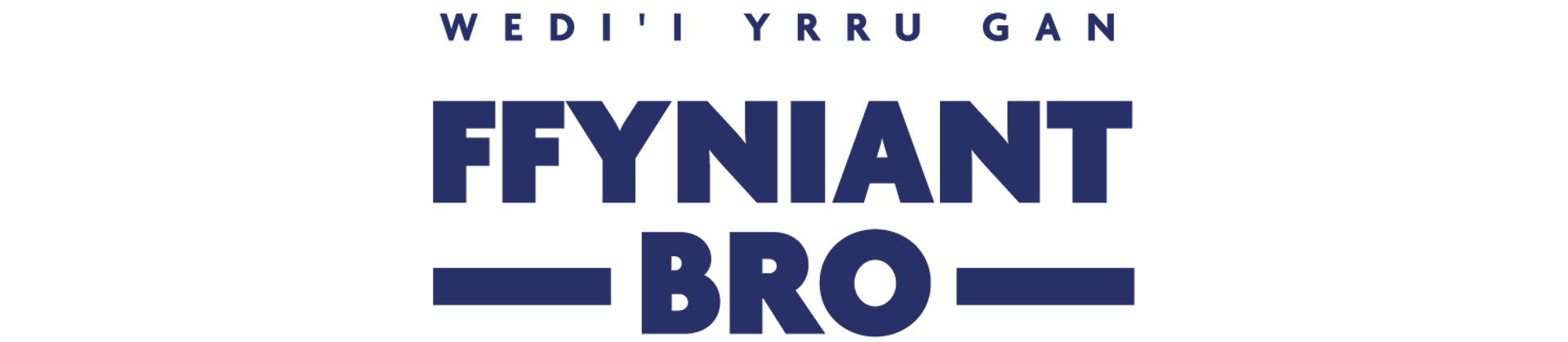 Logo - Wedi'i yrru gan Ffyniant Bro